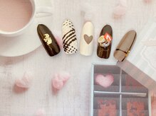 ネイルサロン&スクール ジーナ(GINA)/おいしそう！チョコレートネイル