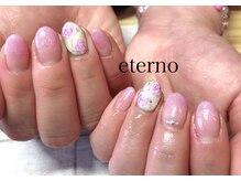 エテル(eterno)/ガーリーフラワーネイル