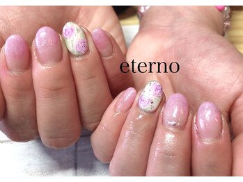 エテル(eterno)/ガーリーフラワーネイル