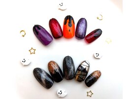 ハロウィンネイル★¥7800