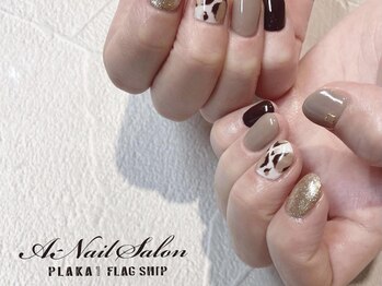 エーネイルサロン プラーカ本店(A-Nail Salon)/　定額デザイン　