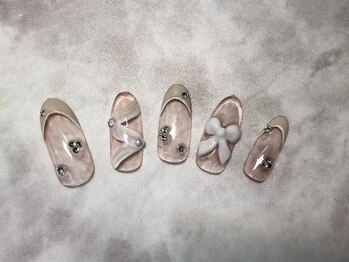 ネイルサロン ネイルクク(Nail KUKU)/☆ワンホンネイル☆