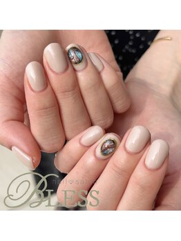 ブレス(BLESS)/ベージュ×アート