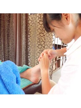 カラダリズム センター北店/足つぼの強さは調整します♪