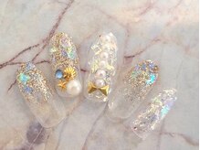 ビーケア 自由が丘店(B.care)/キラキラネイル￥6480