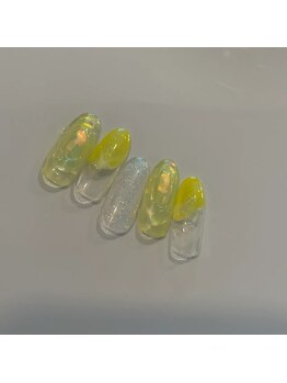 スパークリング ミント 森ノ宮店(sparkling mint)/6月 月替わりアートコース♪