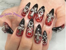 アン ジョーヌドラゴ/【ロングネイル】ゴテゴテネイル