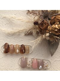 季節のキャンペーンネイル