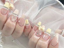 リボンアディクト(ribbon addict)/春ネイル☆