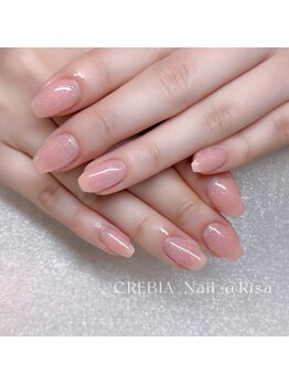 クレヴィア(CREBIA)/シアー系ワンカラー