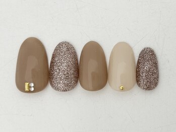 ネイルサロン アビー グランデュオ蒲田店(abbie)/オフィスブラウン¥9482