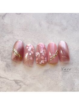 ネイルサロンリュクス (nailsalon Luxe)/桜ネイル