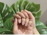 オフなし60分◎指先が綺麗に見えるスキンカラーネイル￥6200【オフ選択可】