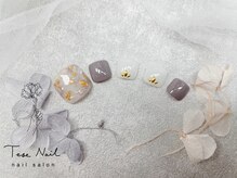 テセネイル(Tese Nail)/上品シンプルフットネイル☆