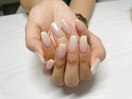 ◇ホワイトパウダーネイル◇