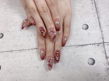 ネイル ビューティーマジック 葛西本店/ハートデザインネイル