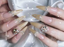 ディーエヌネイルサロン(d’n nailsalon)の雰囲気（持ち込みアート自爪、自分らしいネイルです）
