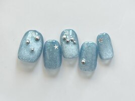 ラメ×マグネット