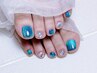 ★FOOT★ミラー／マグネット／グラデーション