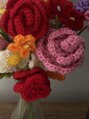 ハラダ(HaRaDa) この前完成した花束です*今は玄関マット作ってます!