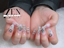 ゼン ネイル デザイン 池袋(ZEN NAIL DESIGN)/* 長 さだしやり放題×つけ放題