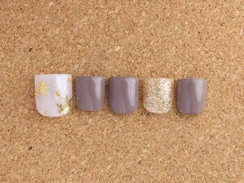 ネイルサロン ブランロール 白金店(Nail Salon Blanl'or)/FOOT 結晶