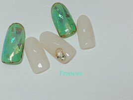 オーロラフィルムネイル