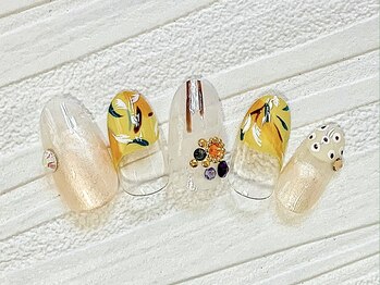 ネイルサロン ロゼプリュム/アート多めのセレブ&流行プラン