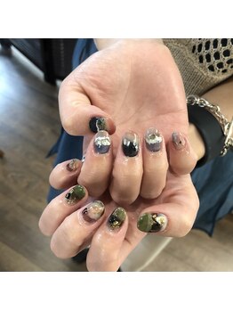 ネイルサロン ユーズ(USE.)/もわもわアート