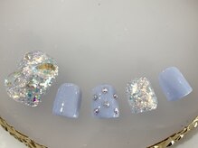 ネイルサロンアンドスクール ブロッサ(BLOSSA)/フット定額コース¥8800