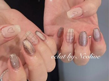 ネオリーブ エクラ 上野御徒町店(Neolive eclat)/パラジェル定額ミドル7700円