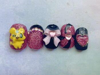 ゆびノさき イバラキシ(ibarakishi)/キャラクターネイル