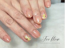 フーフロー(Fooflow)/ひまわりネイル