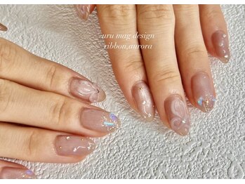 リン 恵比寿(RiN.)/うるうるリボンネイル chinami