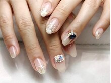 ミーナネイル(miinanail)/クリアゴージャスネイル