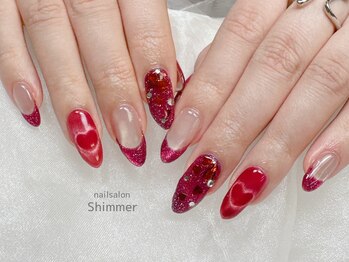 シマー(Shimmer)/ハートマグネット