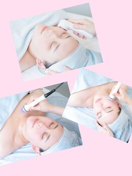 コト 立川(coto)の写真/【毛穴引締め＆顔肉スッキリ撃退】☆最新ハイパーEX2小顔&炭酸パック90分¥13800!敏感肌の方でも安心♪
