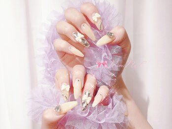 ワンホンネイル 新宿(Rumi Nail)/ふんわり/夏ネイル/埋め尽くし