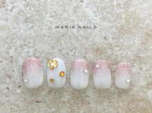 マリー ネイルズアンドラッシュアート モザイクモール港北店(MARIE NAILS & LASH ART)/定額￥7700 デザイン0410c