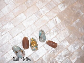 ネイルズ モダ(NAIL'S MODA)/4月新作1/ターコイズ