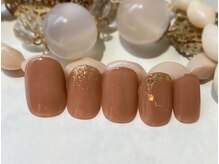 ネイルアンドアイラッシュ ブレス エスパル山形本店(BLESS)/ゴールドとの相性抜群！