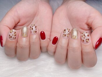 ミキネイルサロン(MiKi Nail Salon)/ヒョウ柄ネイル