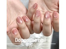 ドーパミンネイル 錦糸町(dopamine nail)/マグネットデザインと細い線