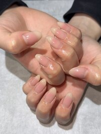 チークネイル×スキニーフレンチ