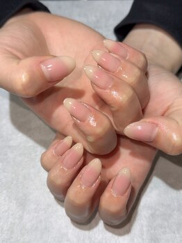 コウメ(KOUME)/チークネイル×スキニーフレンチ