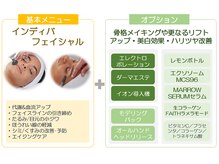 スパークリングセルフ(Sparkling Self)の雰囲気（インディバフェイシャルをベースに骨格メイキング／美白効果）
