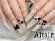 アルタイル(Altair)の写真/どんなお爪も長さ出しで、理想のフォルムに仕上がる☆マグネットネイルやちゅるんカラーでお洒落な指先に◎
