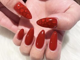 ハートホロ/赤/staff:kumagai