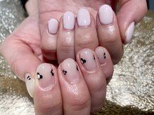 プロテア(protea)/ピンクベージュとホログラム