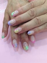 シャンネイルケアサロン(Shan Nail caresalon)/春　お花アート